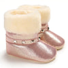 "Baby Bling" Soft Sole Winter Booties