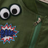 "Pow" Camouflage Toddler Bomber