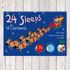 24 Sleeps 'til Christmas Personalized Book