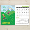 Personalized Months of the Year Activity Book