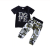 “Dope” Camo Printed Tee and Pants Set