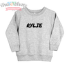 "The Rylie" Custom Name Tot Sweatshirt