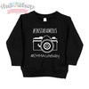 "@Instafamous" Black Custom Sweatshirt