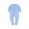 Solid Ribbed Knit Onesie