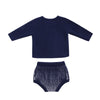 "George" Boys Knitted Playsuit Set