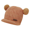 "Pom Pom Bear" Knit Skater Beanie