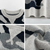 "Camo" Knit Sweater