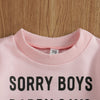 "Sorry Boys" Leopard Set