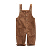 "Buttons" Cord Overalls
