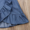"Boho Denim" Skirt Set
