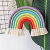 "Rainbow" Weaved Rope Wall Hanging