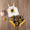 "Baby Sunflower" 2 Piece Summer Set