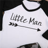 "Little Man" Raglan and Camo Set