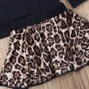 "Leopard and Hearts" Skirt Set