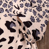 "Distressed Leopard" Skirt Set