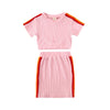 "Athletica" Pink Track Skirt Set