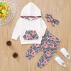 "Fall and Flowers" Baby Hoodie Set