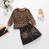 Cheetah and Pleather Set