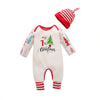Trees and Stripes Xmas Romper