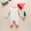 Trees and Stripes Xmas Romper