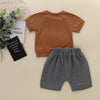 Brown and Grey Everyday Set