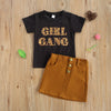 Girl Gang Skirt Set