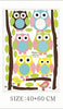“Owls On A Branch”  Wall Decal