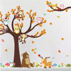 “Animals On A Tree” Wall Decal