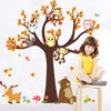 “Animals On A Tree” Wall Decal