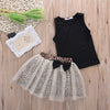 2 Pieces “Lace Leopard” Skirt and Top Set