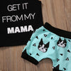 2 Piece “Get It From My Mama” Summer Set