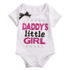 “Daddy's Little Girl” Short-sleeve Bodysuit