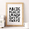 “Alphabet” Letter Print Wall Art