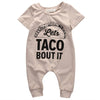 “Lets Taco Bout It” Short-sleeve Bodysuit