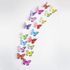 18 Piece 3D “Butterflies” Wall Stickers