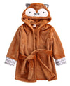 Animal Hooded “Fleece-Wrap” Robe