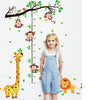 Multicolor “Zoo Animals” Growth Chart Ruler