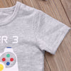 “Player 3” Print Bodysuit with Beanie