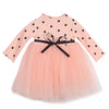 "Tulle and Polkadots" High-waisted Dress