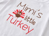 “Mimi’s Little Turkey” 3-Piece Set