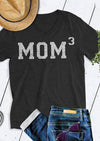 “Mom 3” Women’s Letter Print T-shirt