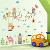 “Forest Animal Party” Wall Decal