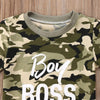 2 Piece “Boy Boss” Camo Set