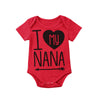 “Nana" Short-sleeve Bodysuits