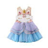 "Lace Unicorn" Tiered Ball Gown