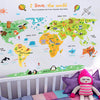 “World Map” Wall Decal