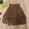 “Boho-girl” tassel skirt