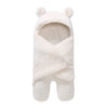 “Swaddle-Me Bear” Fleece Swaddle Wrap