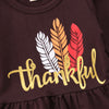 Girls “Thankful” 2-Piece Thanksgiving Set