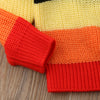 "Rainbow" Winter Knit Sweater